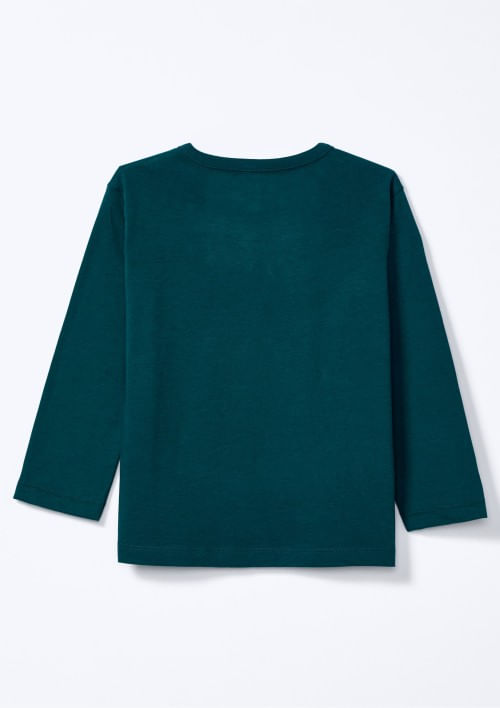 Foto do produto: Camiseta Infantil Menino Toddler Com Estampa Interativa - Verde