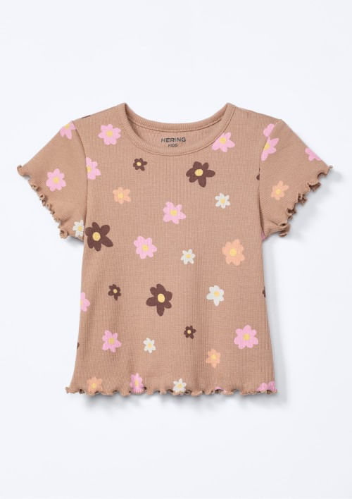 Foto do produto: Blusa Infantil Menina Toddler Estampada - Bege