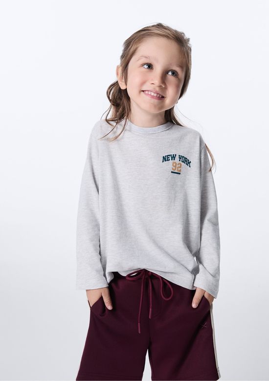 Foto do produto: Camiseta Infantil Menino Toddler - Cinza