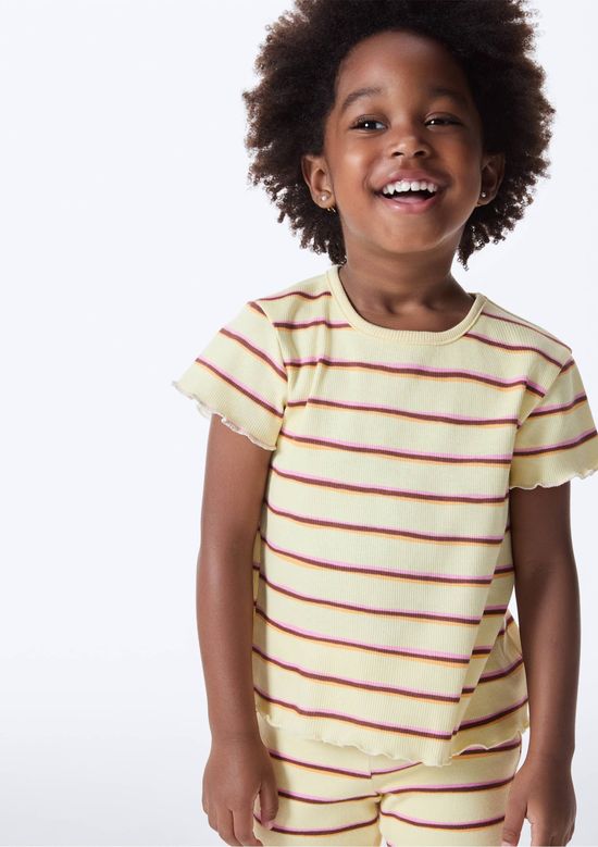 Foto do produto: Blusa Infantil Menina Toddler Estampada - Amarelo