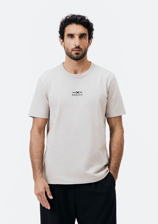 Foto do produto: Camiseta Masculina Comfort Super Cotton - Cinza
