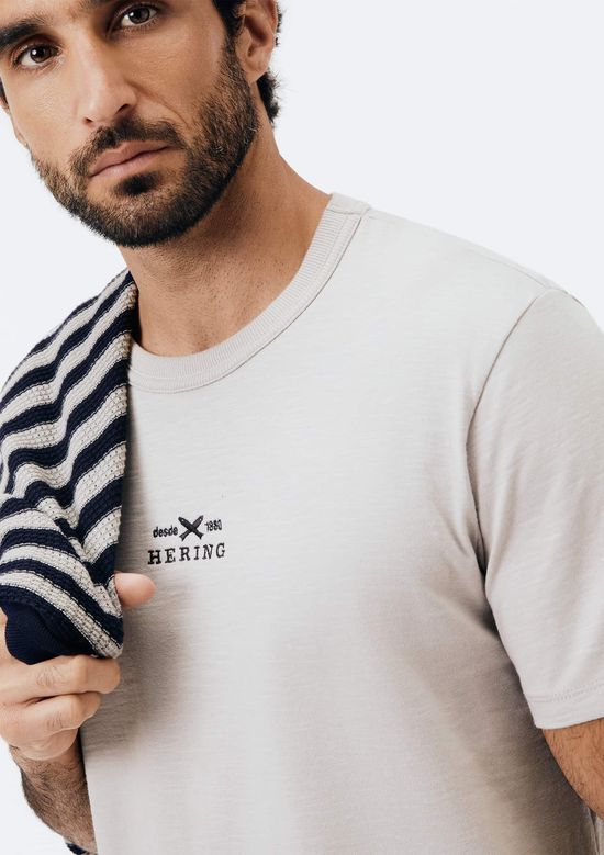 Foto do produto: Camiseta Masculina Comfort Super Cotton - Cinza