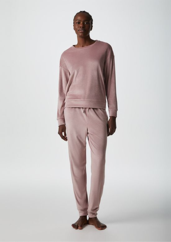 Foto do produto: Pijama Longo Feminino Em Plush - Rosa