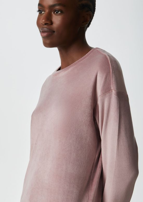 Foto do produto: Pijama Longo Feminino Em Plush - Rosa