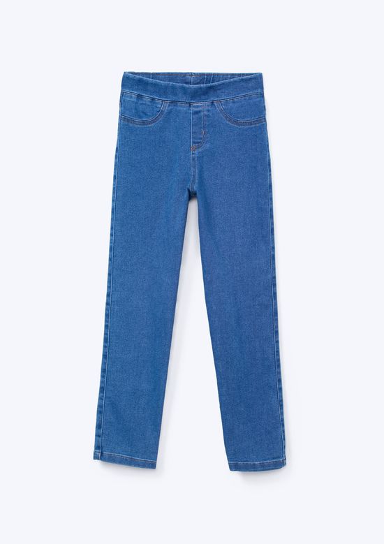 Foto do produto: Calça Jeans Skinny Infantil Menina - Azul