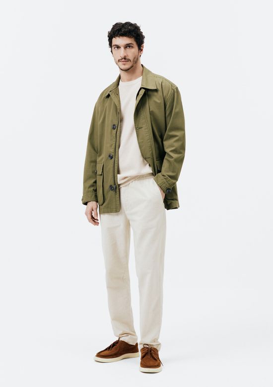 Foto do produto: Camiseta Masculina Regular em Tricô - Bege