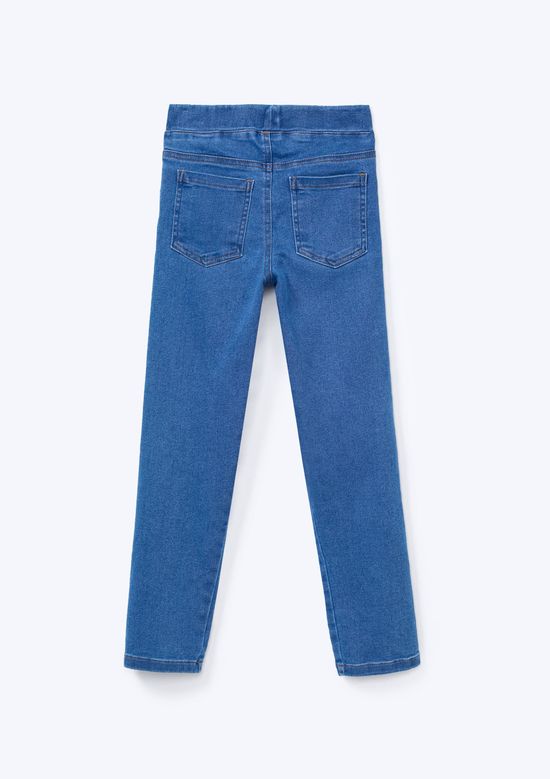 Foto do produto: Calça Jeans Skinny Infantil Menina - Azul