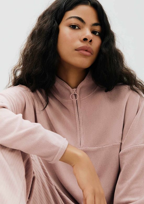 Foto do produto: Pijama Longo Feminino Em Plush - Rosa