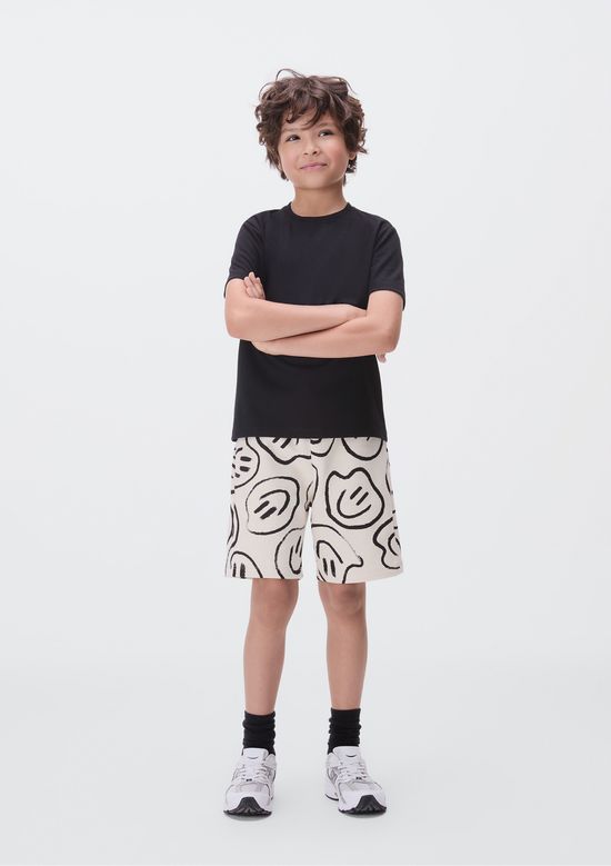 Foto do produto: Bermuda Reta Infantil Menino - Preto