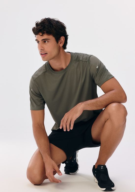 Foto do produto: Camiseta Esportiva Masculina Secagem Rápida - Verde