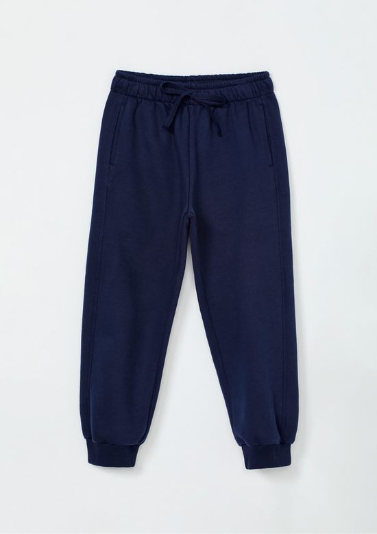 Foto do produto: Calça Básica Infantil Unissex Jogger - Azul