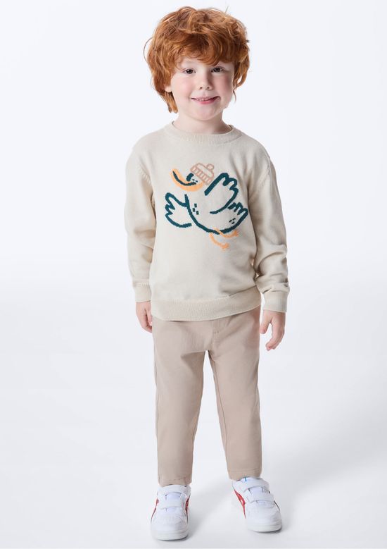 Foto do produto: Calça Infantil Menino Toddler Chino - Bege