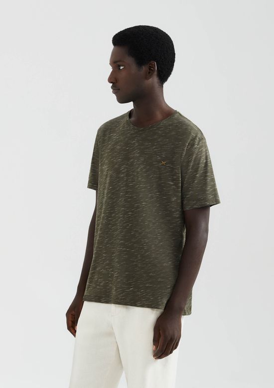Foto do produto: Camiseta Básica Masculina Em Malha Jet - Verde