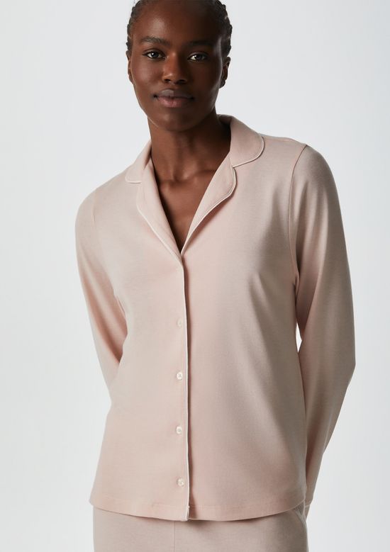 Foto do produto: Pijama Longo Feminino Com Botões - Rosa