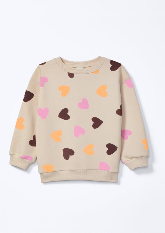 Foto do produto: Conjunto Infantil Menina Toddler Moletom Oversized - Off white