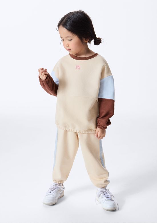 Foto do produto: Conjunto Infantil Toddler Menina Regular Jogger - Nude