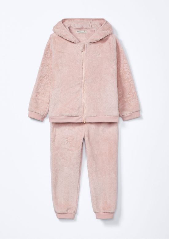 Foto do produto: Conjunto Toddler Unissex Orelhinhas Peluciado - Rosa