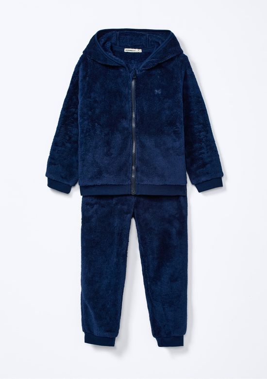 Foto do produto: Conjunto Toddler  Unissex Orelhinhas Peluciado - Azul