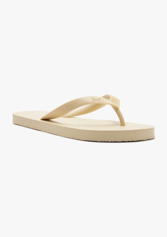 Foto do produto: Chinelo de Dedo Feminino Fosco - Creme
