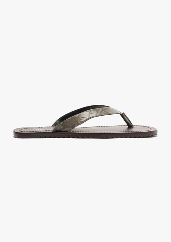 Foto do produto: Chinelo De Dedo Croco - Cinza