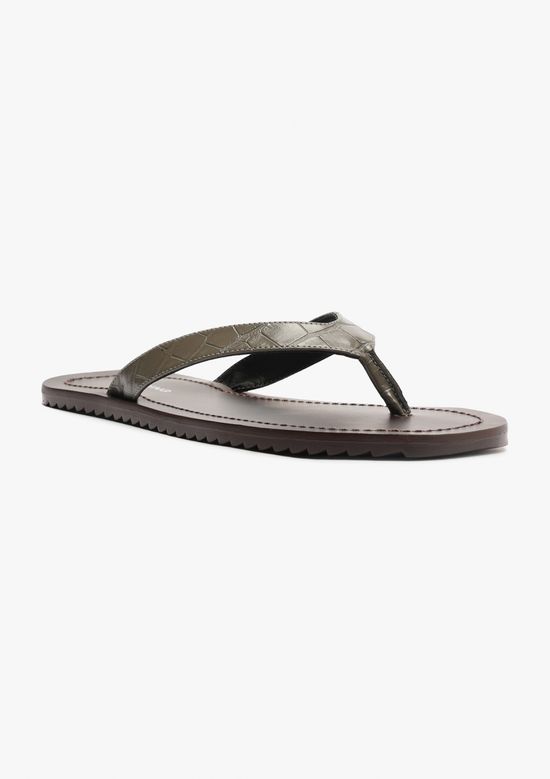 Foto do produto: Chinelo De Dedo Croco - Cinza