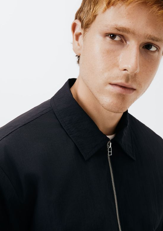Foto do produto: Jaqueta Masculina com Bolsos Frontal - Preto