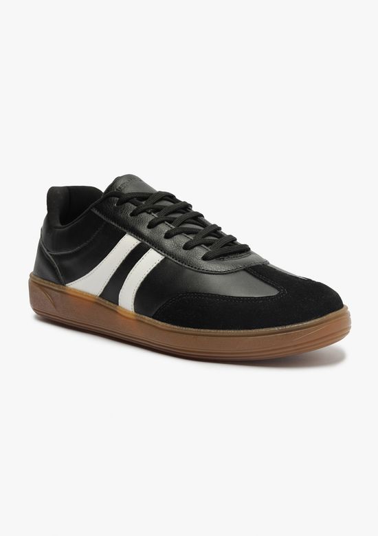 Foto do produto: Tênis Masculino Casual Recortes - Preto
