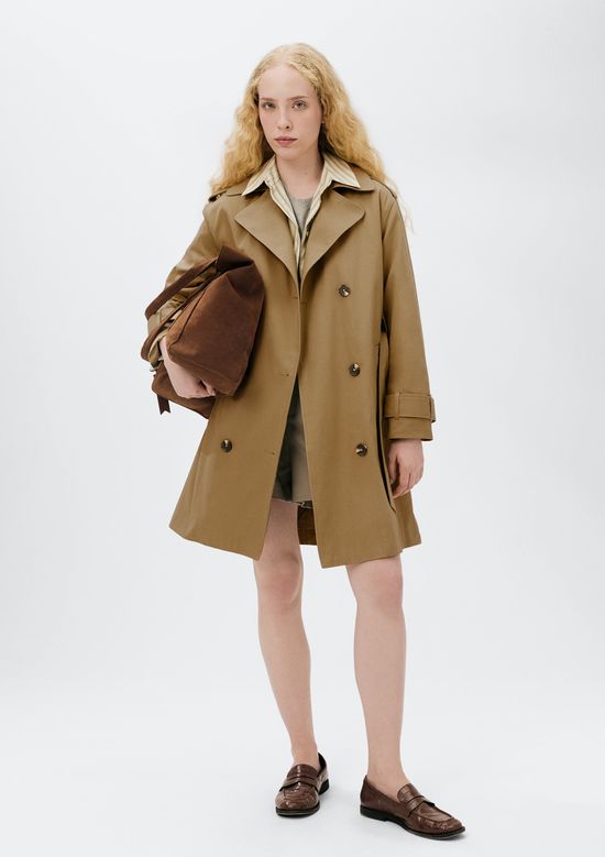 Foto do produto: Casaco Trench Coat Feminino - Marrom