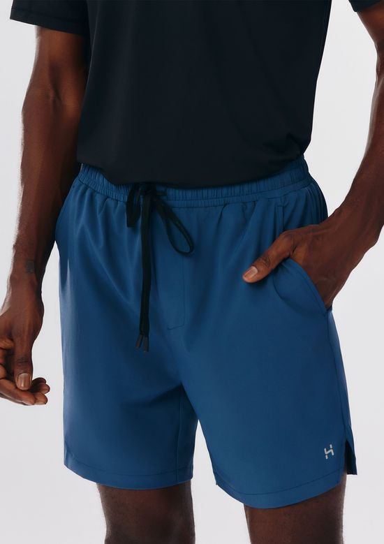 Foto do produto: Bermuda Esportiva Masculina Secagem Rápida - Azul