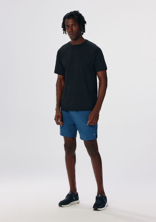 Foto do produto: Camiseta Esportiva Masculina Básica Raglan - Preto