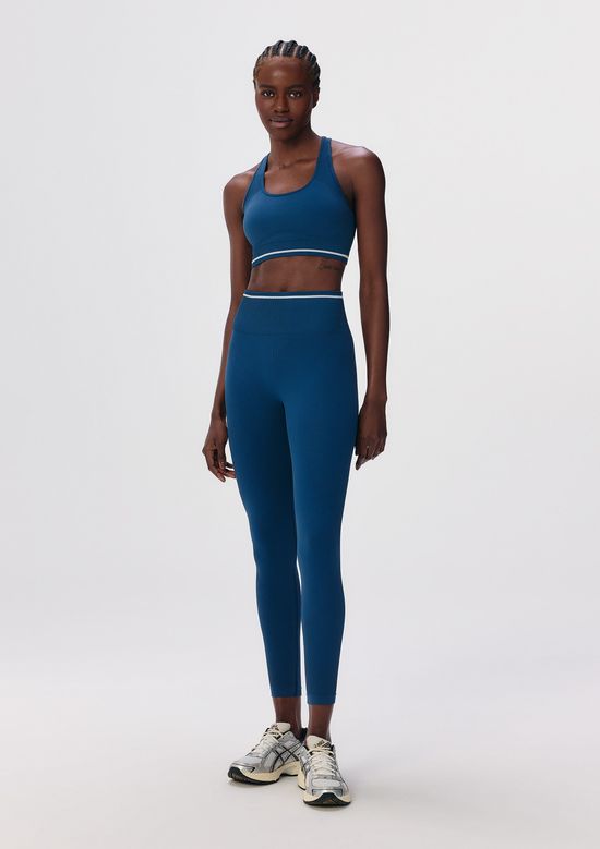 Foto do produto: Calça Legging Feminina Sem Costura - Azul