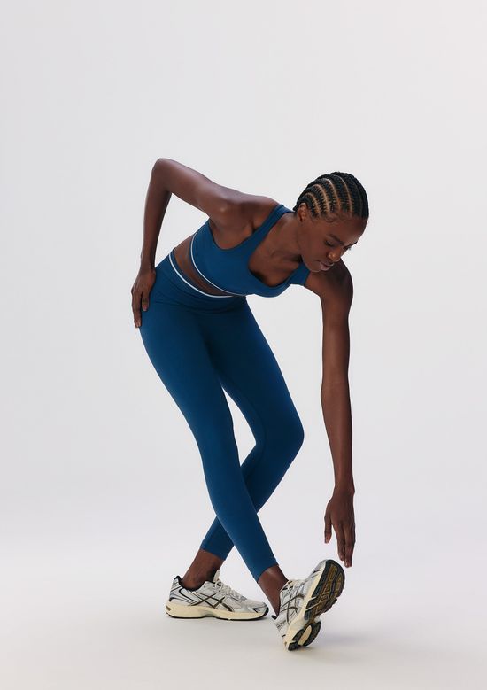 Foto do produto: Calça Legging Feminina Sem Costura - Azul