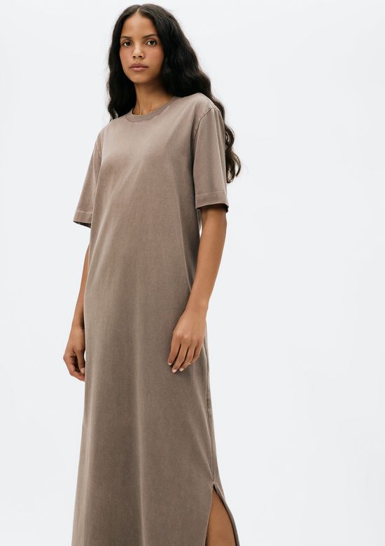 Foto do produto: Vestido Midi Estonado Super Cotton - Marrom