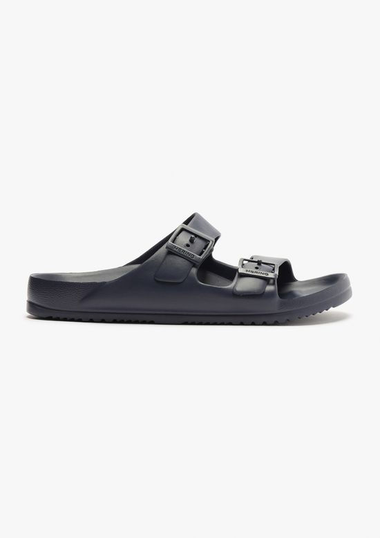 Foto do produto: Sandália Papete Masculina Tiras Fivelass - Azul