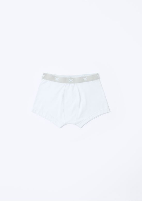 Foto do produto: Kit Com 3 Cuecas Infantil Boxer - Branco