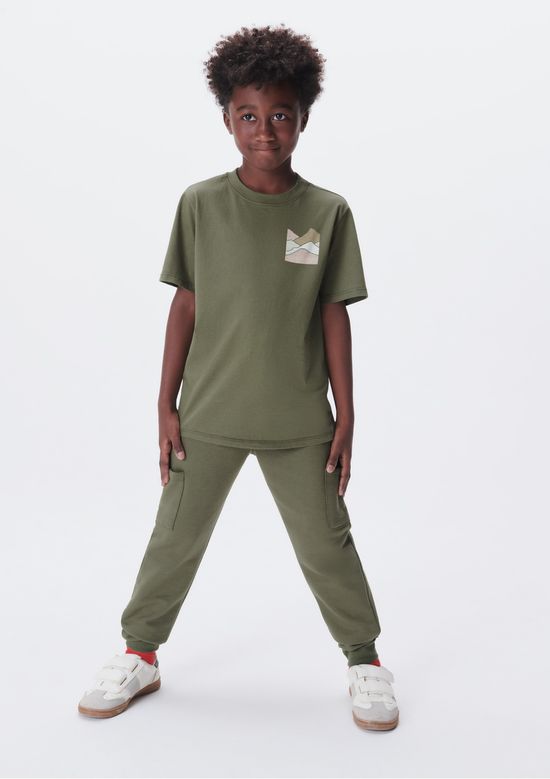 Foto do produto: Conjunto Infantil Unissex Com Estampa - Verde