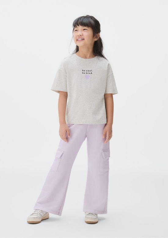 Foto do produto: Conjunto Em Moletom Infantil Menina - Cinza