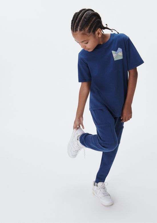 Foto do produto: Conjunto Infantil Unissex Com Estampa - Azul