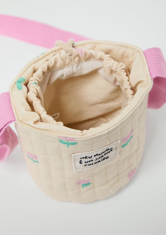 Foto do produto: Bolsa Tiracolo Infantil Menina Com Estampa - Amarelo
