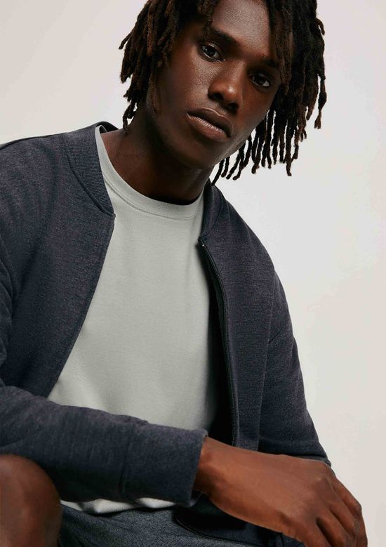 Foto do produto: Camiseta Básica Masculina Comfort Super Cotton - Cinza
