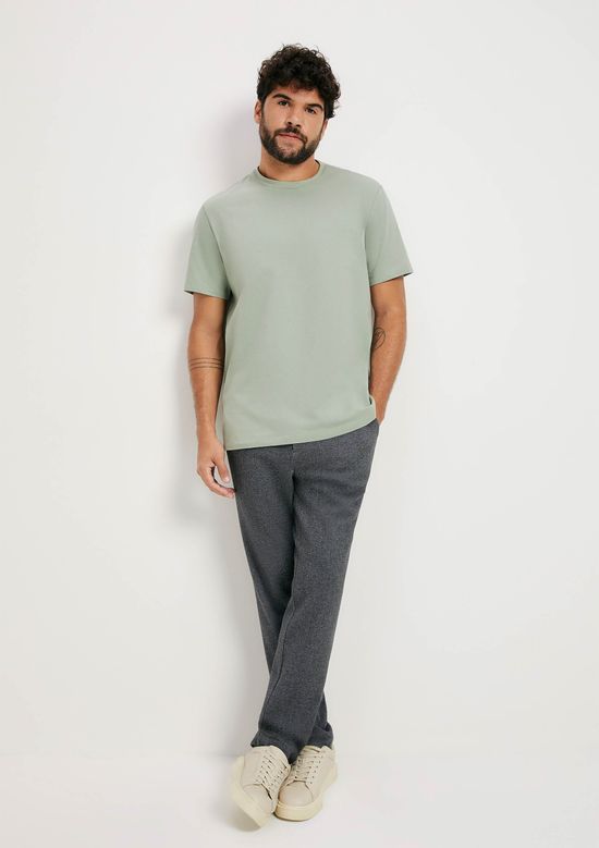 Foto do produto: Camiseta Básica Masculina Comfort Super Cotton - Verde