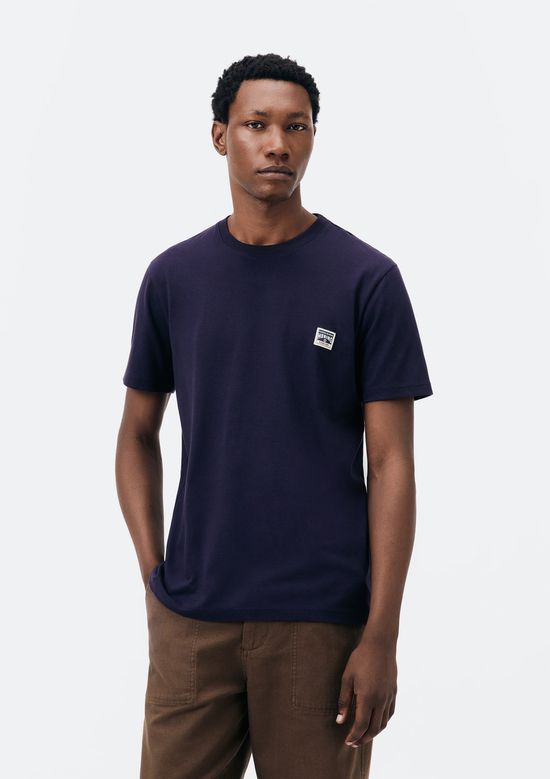 Foto do produto: Camiseta Masculina Manga Curta Com Estampa - Azul