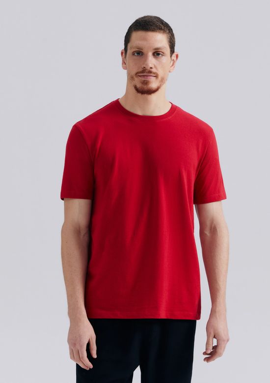 Foto do produto: Camiseta Básica Unissex Manga Curta World - Vermelho