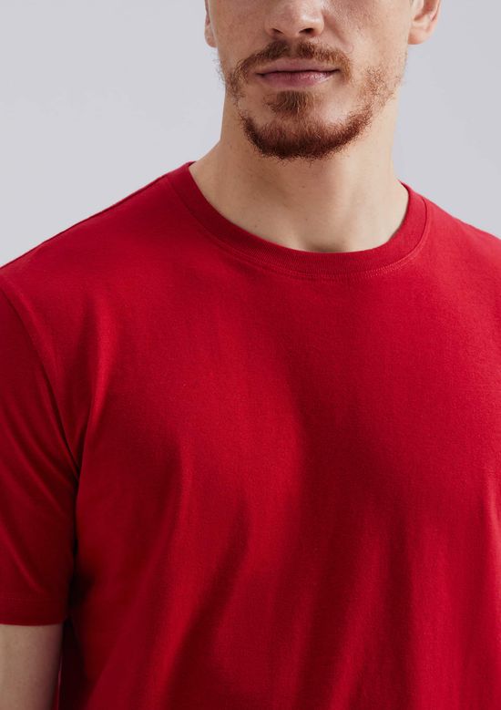 Foto do produto: Camiseta Básica Unissex Manga Curta World - Vermelho