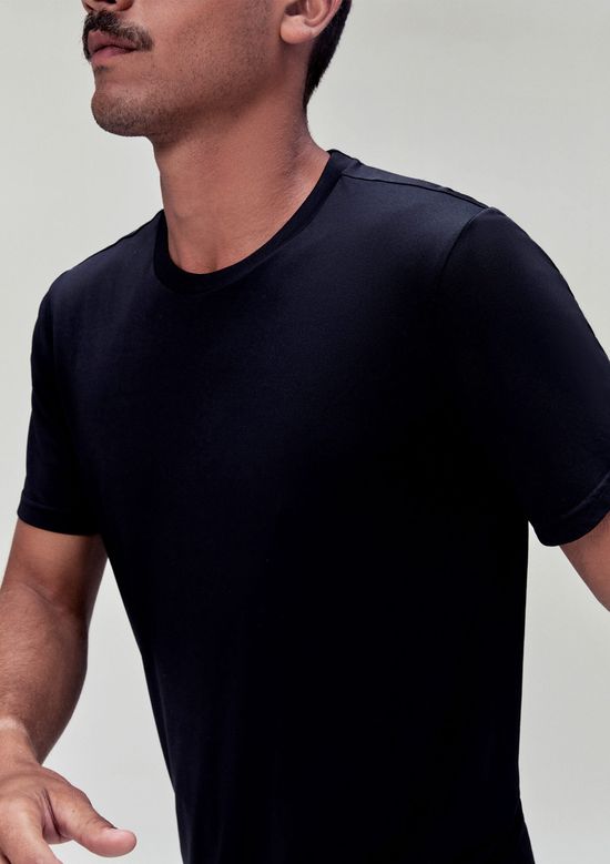 Foto do produto: Camiseta Esportiva Masculina Proteção UV 50+ - Preto