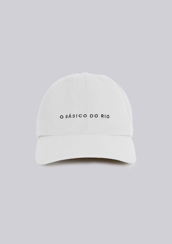 Foto do produto: Boné Masculino Aba Curva Com Bordado - Branco