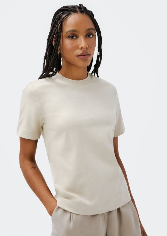 Foto do produto: Camiseta Feminina Manga Curta Super Cotton - Cinza