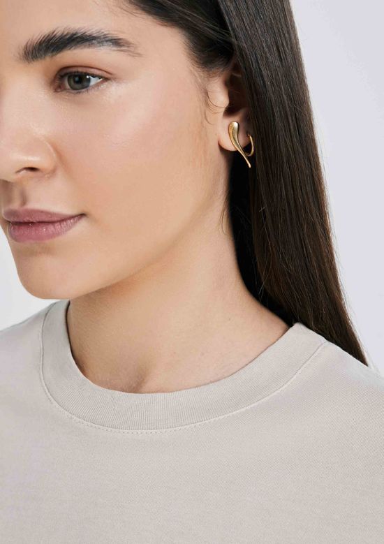Foto do produto: Camiseta Básica Feminina Estonada Soft - Bege