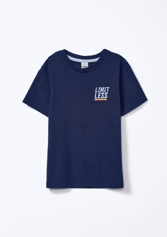 Foto do produto: Camiseta Infantil Menino Regular Estampada - Azul
