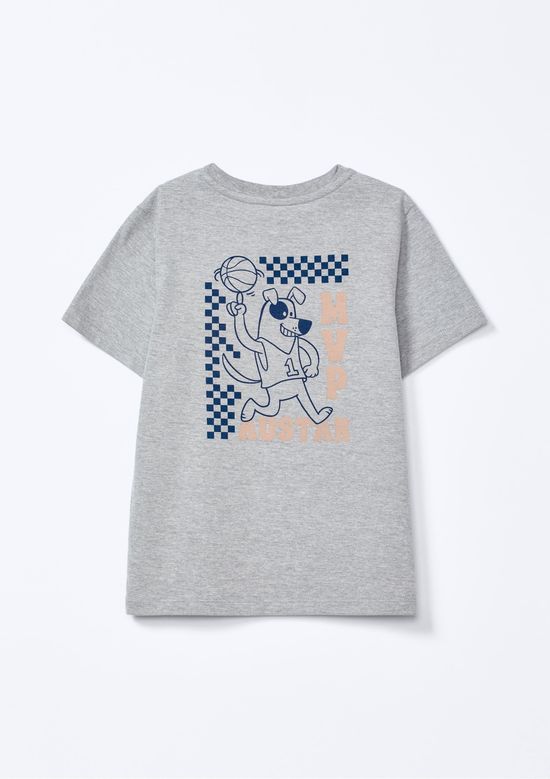 Foto do produto: Camiseta Infantil Menino Regular Estampada - Cinza